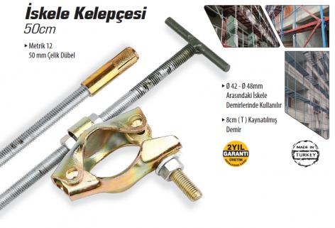 İskele Kelepçesi̇ Bağlama Takımı 50 cm Ti̇jli 