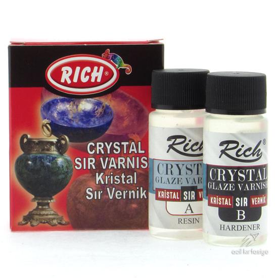 Ri̇ch Kri̇stal Sır Verni̇k (40+40 ml Takım) 