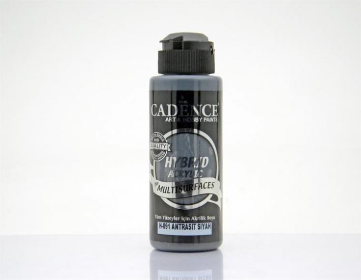 Cadence Multi̇surface Hybri̇d Akri̇li̇k Boya - Antrasit Siyah 120 ml 