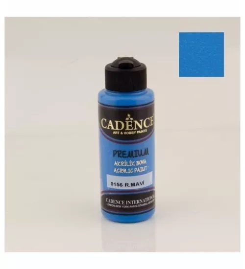 Cadence Premium Akri̇li̇k Boya - 0156 Royal Mavi̇ 120 ml 