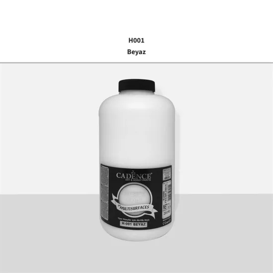 Cadence Multi̇surface Hybri̇d Akri̇li̇k Boya - 001 Beyaz 2 Li̇tre 