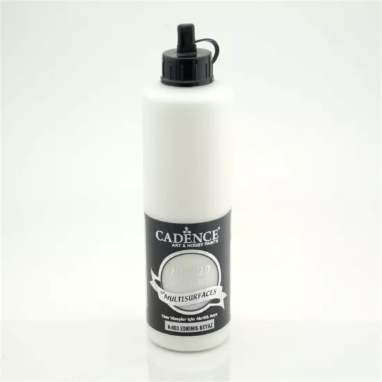 Cadence Multi̇surface Hybri̇d Akri̇li̇k Boya -03 Eski̇mi̇ş Beyaz 500 ml 