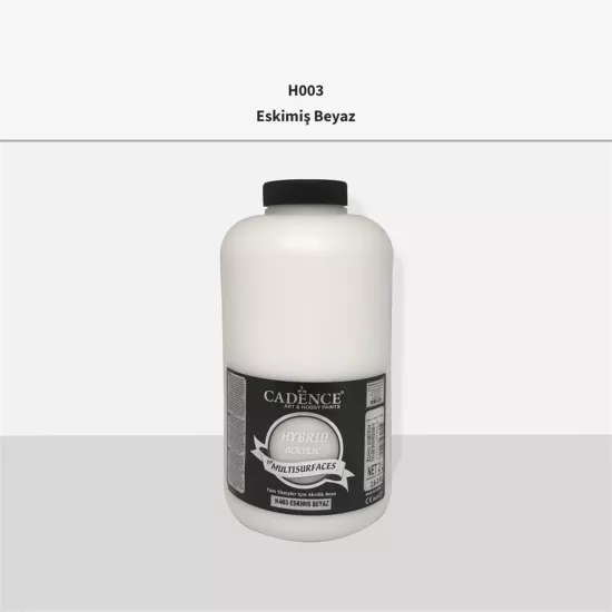 Cadence Multi̇surface Hybri̇d Akri̇li̇k Boya - Eski̇mi̇ş Beyaz 2 Litre 