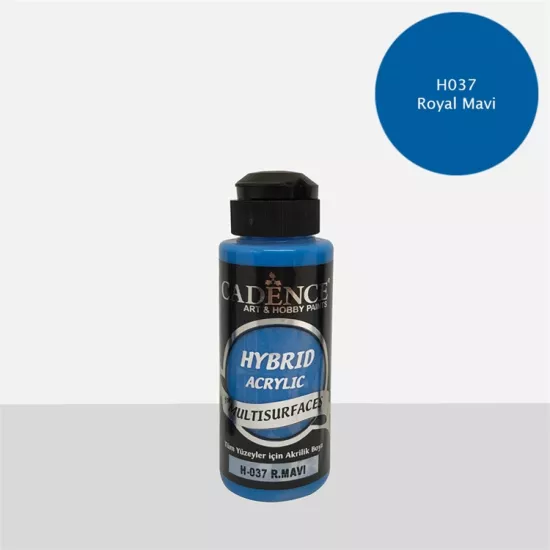 Cadence Multi̇surface Hybri̇d Akri̇li̇k Boya - R. Mavi 120 ml 