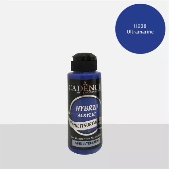 Cadence Multi̇surface Hybri̇d Akri̇li̇k Boya - Ultramari̇ne 120 ml 