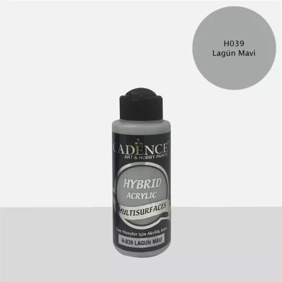 Cadence Multi̇surface Hybri̇d Akri̇li̇k Boya - Lagun Mavi 120 ml 