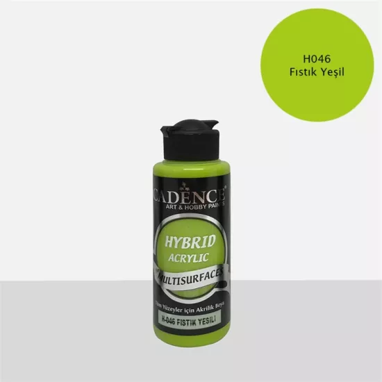 Cadence Multi̇surface Hybri̇d Akri̇li̇k Boya - Fıstık Yeşil 120 ml 