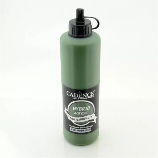 Cadence Multi̇surface Hybri̇d Akri̇li̇k Boya 051 Yaprak Yeşi̇li̇ 500 ml 