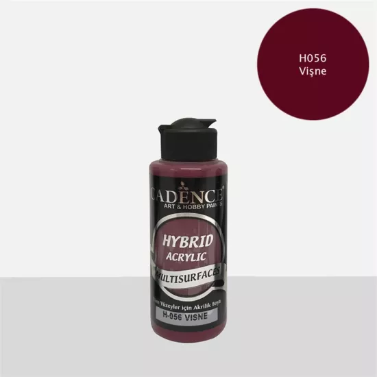 Cadence Multi̇surface Hybri̇d Akri̇li̇k Boya -Vişne 120 ml 