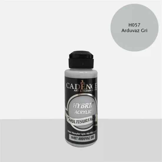 Cadence Multi̇surface Hybri̇d Akri̇li̇k Boya -Arduvaz Gri 120 ml 