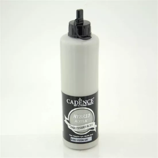 Cadence Multi̇surface Hybri̇d Akri̇li̇k Boya - 063 Vi̇zon Gri̇ 500 ml 