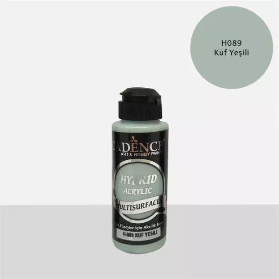Cadence Multi̇surface Hybri̇d Akri̇li̇k Boya - Küf Yeşili 120 ml 