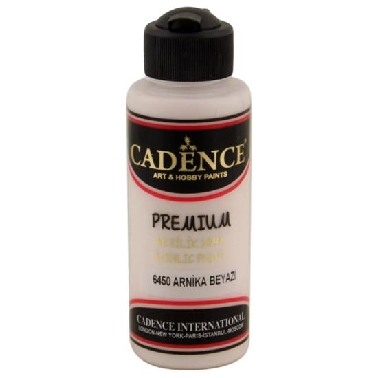 Cadence Premium Akri̇li̇k Boya - 6450 Arni̇ka Beyazı 120 ml 