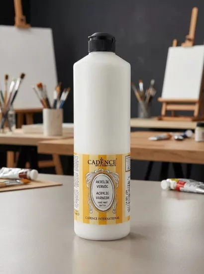 Cadence Su Bazlı Akri̇li̇k Verni̇k 750 ml - Yarı Mat 