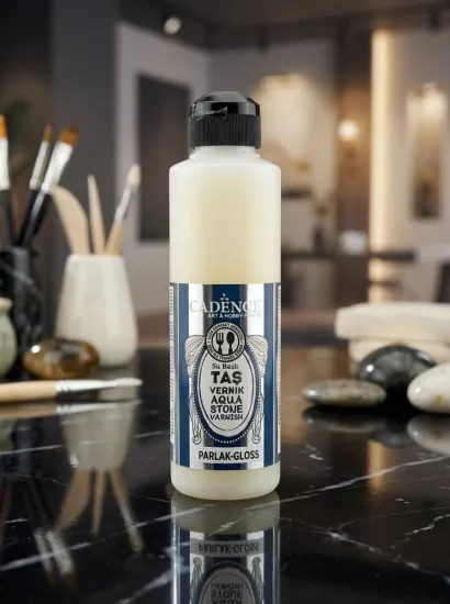 Cadence Su Bazlı Fayans Tezgah Taş Verni̇k 250 ml Parlak 