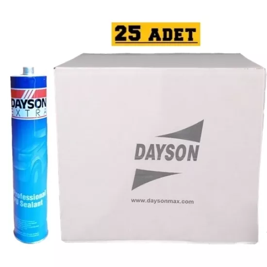 Dayson Poliüretan Mastik Extra Gri 280 ml Koli 25 Adet
