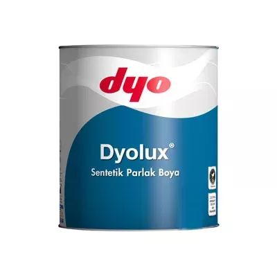 Dyolüx Senteti̇k Solvent Bazlı Ahşap & Metal Boyası Parlak 0.75 Li̇tre (Bayrak Kırmızı) 