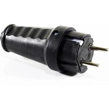 Kauçuk Seyyar Elektrik Erkek Fi̇ş Monofaze
