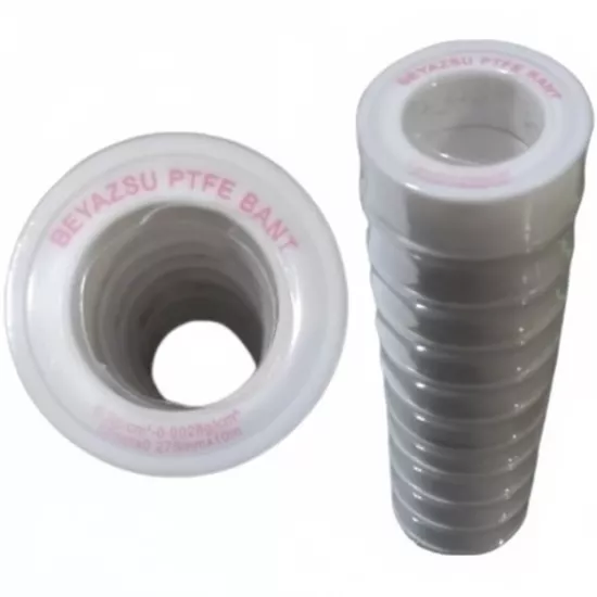 Beyazsu Teflon Bant 12 Mm X 10 Metre (10 Adet) 