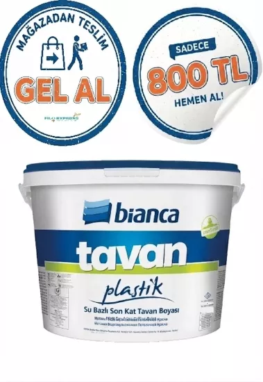 Bianca Tavan Boyası 17,5 kg Beyaz
