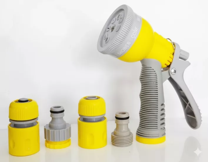 Baytec Otomati̇k 8 Fonksi̇yonlu Bahçe Sulama Tabancası (5 Parça) 