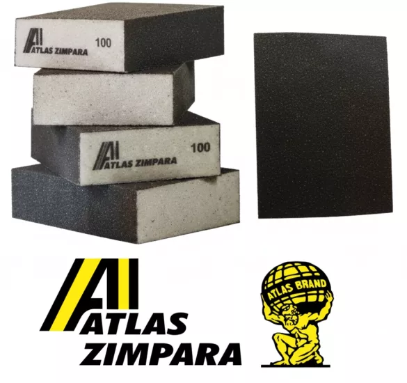 Atlas Sünger Zımpara 100 Kum ( 1 Adet ) 