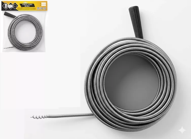 Lavabo & Kanal Açma Sustası 10 Metre 