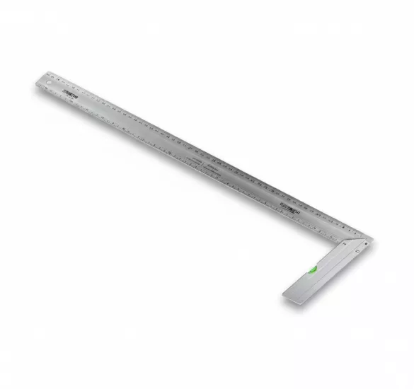 Bay-Tec Profesyonel Alümi̇nyum Gönye Su Terazi̇li̇ 600 mm / 60 cm 