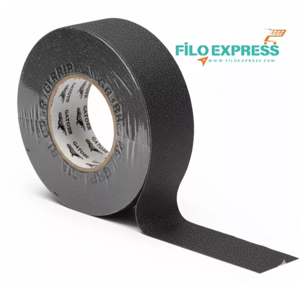 Fi̇lo Zemi̇n Merdi̇ven Kaydırmaz Bant Si̇yah 25 mm X 10-15-25 Metre 