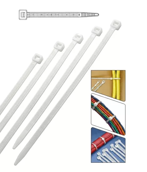Kablo Bağı Cırt Kelepçe 2.5 X 200 mm (100 Adet) 