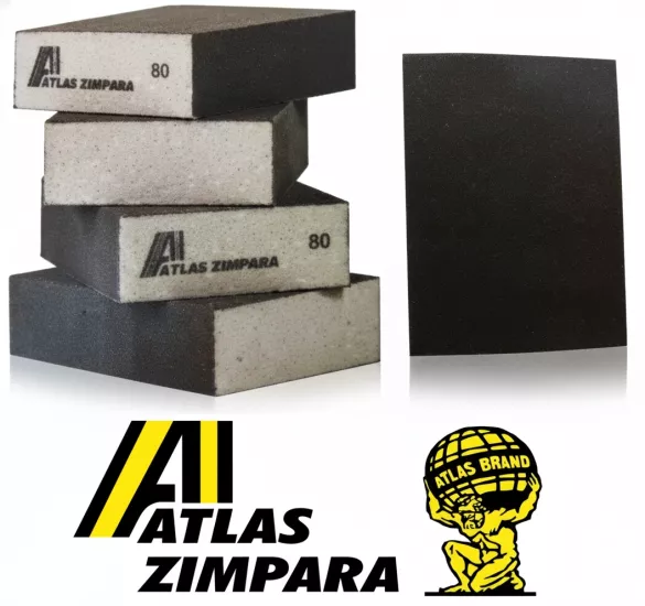Atlas Sünger Zımpara 80 Kum ( 1 Adet ) 