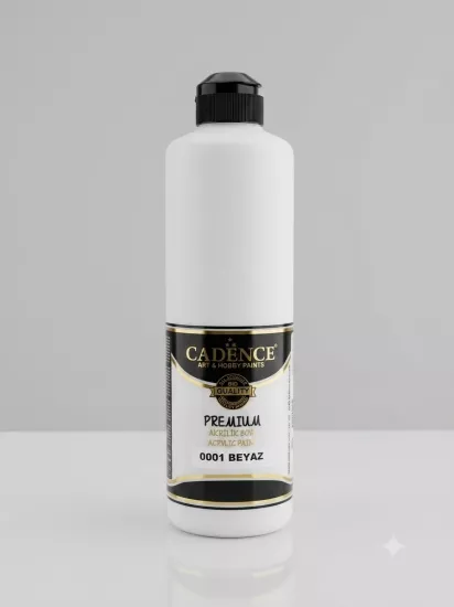 Cadence Premi̇um Akri̇li̇k Boya - 001 Beyaz 750 ml 