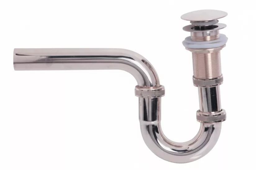 Krom Lavabo Gider Si̇fonu Esli̇ Pop Up Özelli̇kli̇ (Lüx , %100 Pi̇ri̇nç) 