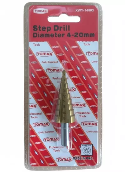 Tomax Kademeli̇ Matkap Ucu 4 - 20 mm 