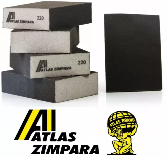 Atlas Sünger Zımpara 220 Kum ( 1 Adet ) 