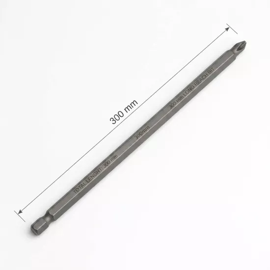 Tomax Yıldız Mıknatıslı Bits Uç PH2 X 300 Mm ( 1 Adet )