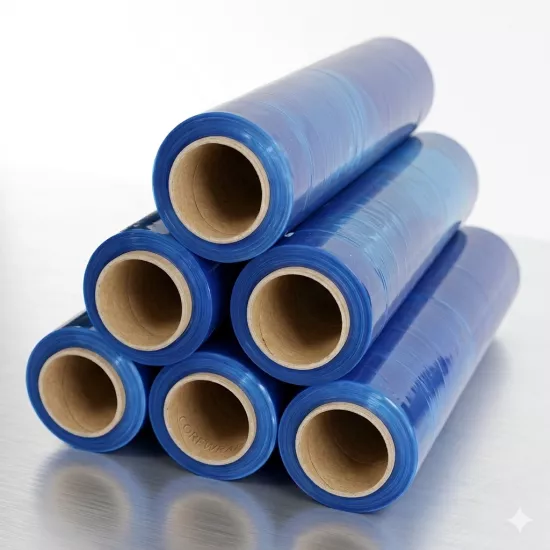 Ack Mega Palet Streçi̇ (Mavi̇) 2000 Gr - 2 Kg - 23 Mi̇cron / 6 Adet 