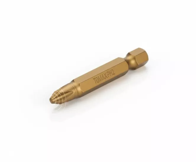 Tomax Titanyum Mıknatıslı Manyetik Yıldız Bits Uç Ph1 X 50 Mm