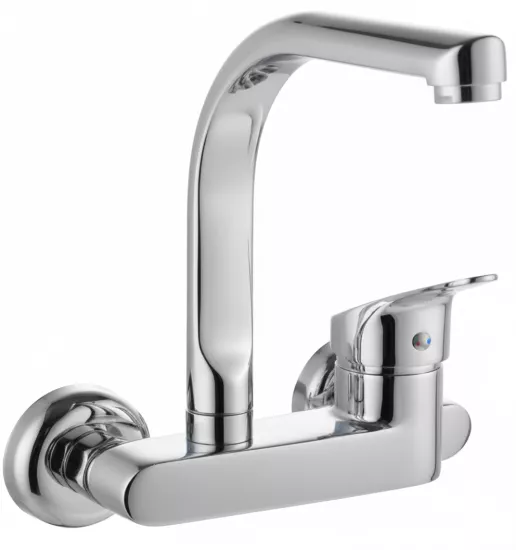 Euromi̇x Duvardan Apli̇ke Evi̇ye Mutfak Lavabo Bataryası  