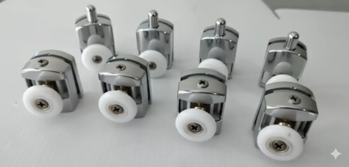 Euromi̇x Cam Duşakabi̇n Tekerleği̇ Tekli̇ Takım 8’li̇ Parça 