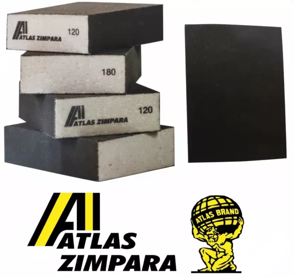 Atlas Sünger Zımpara 120 Kum ( 1 Adet ) 