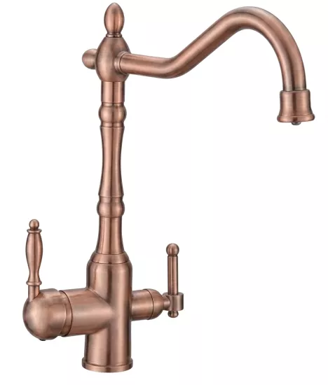 LPD Se Borulu Arıtmalı Mutfak Evi̇ye Lavabo Bataryası Bakır