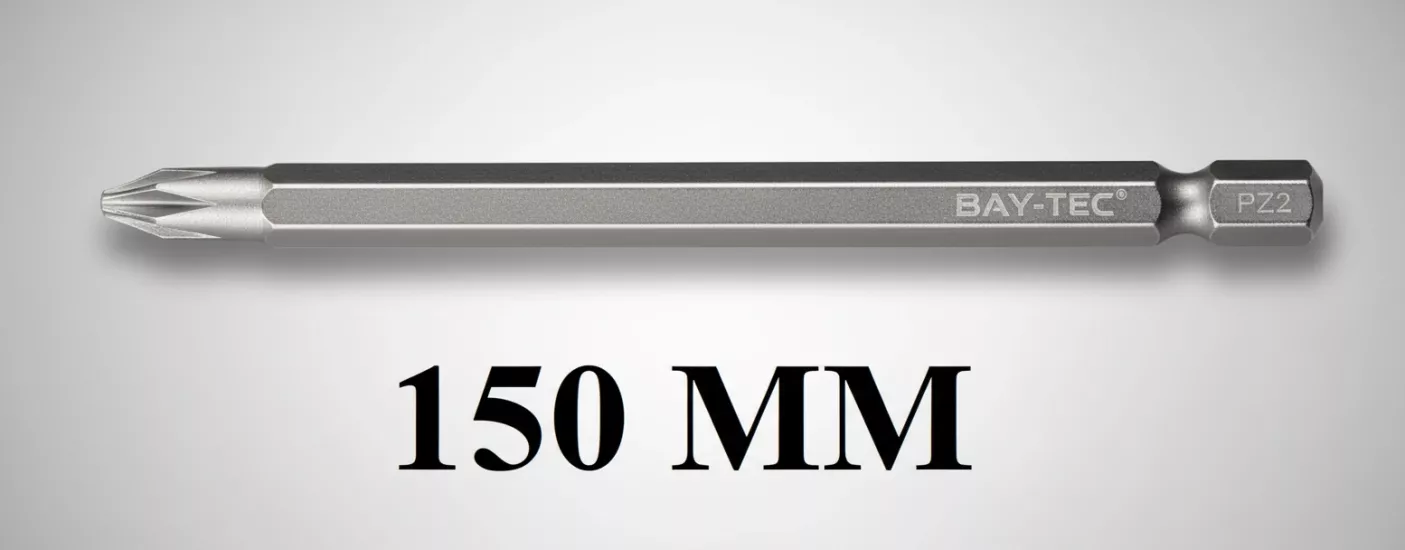 Bay-Tec Yıldız Bits Uç Mıknatıslı Manyetik Pz2 X 150 Mm (2 Adet)
