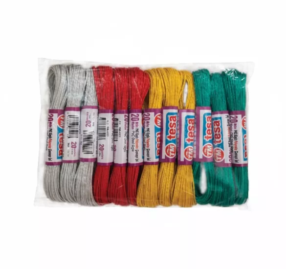 Temsan Tesa Pvc Kaplı Polyester Çamaşır İpi̇ (10- 20 metre) 1 Adet 