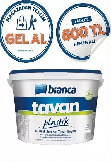Bianca Tavan Boyası 10 kg Beyaz