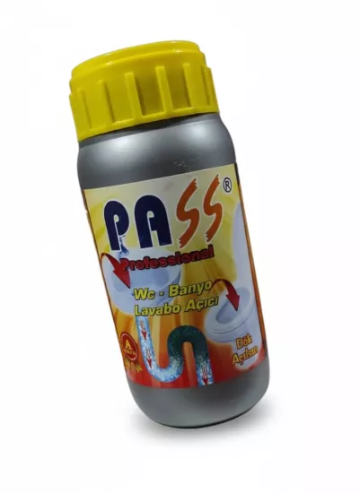 Pass dök-aç Sıvı Lavabo Pvc Boru Açıcı 500 Gr 