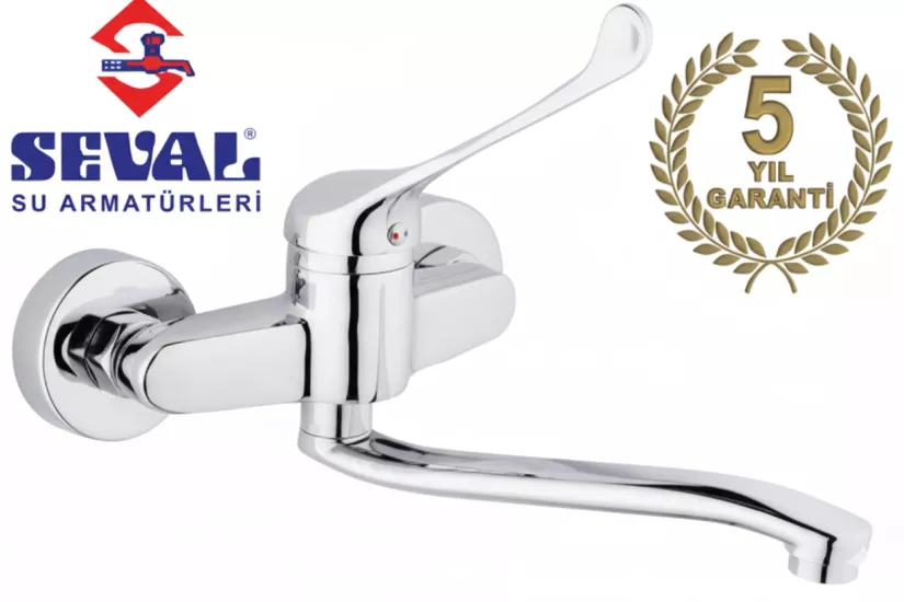 Seval Duvardan Bedensel Engelli̇& Doktor& Medi̇kal Lavabo Bataryası 