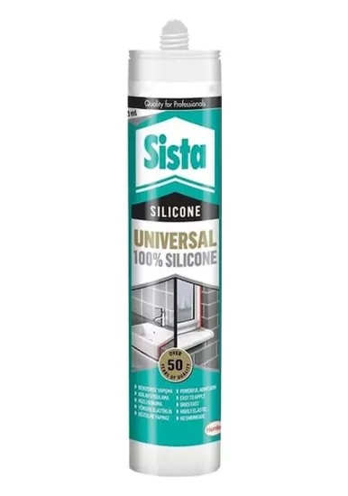Sista 2496108 Universal Silikon Şeffaf 280 ML