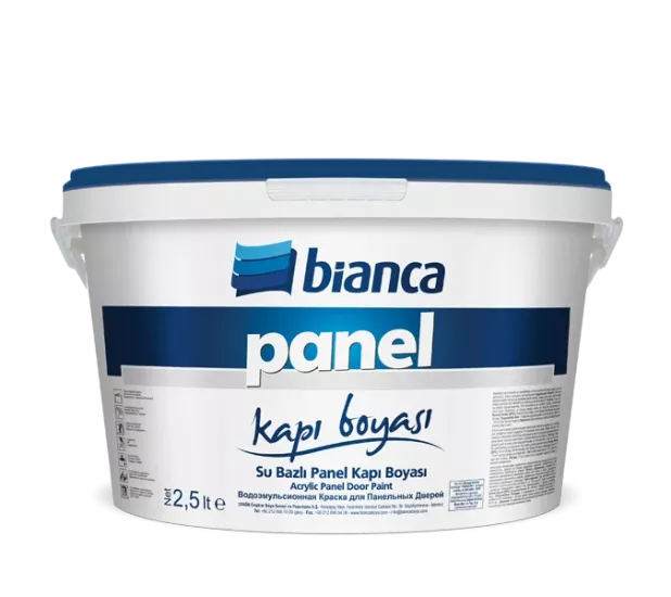 Bi̇anca Su Bazlı Ameri̇kan Panel Kapı Boyası 2,5 LT