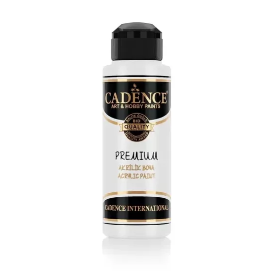 Cadence Premium Akri̇li̇k Boya - 0001 Beyaz 120 ml 
